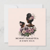 美しい黒い母と娘(7) (正面)