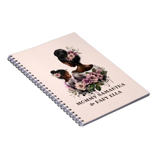 美しい黒い母と娘(7) ノートブック (右側)