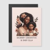 美しい黒い母と娘(9) (正面/裏面)