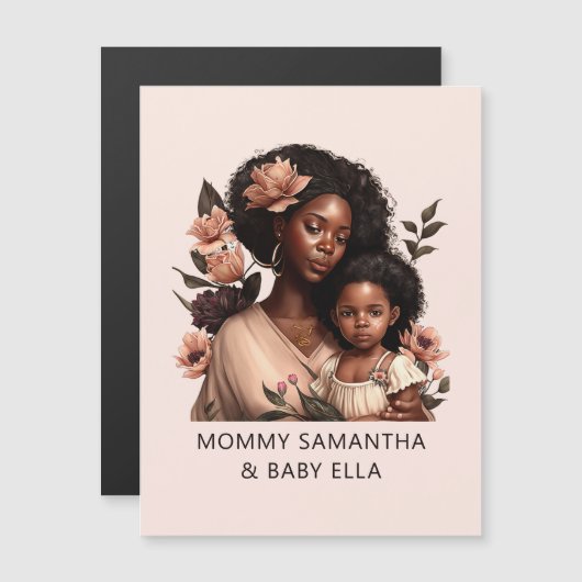 美しい黒い母と娘(9) (正面/裏面)