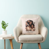 美しい黒い母と娘(9) クッション (椅子)