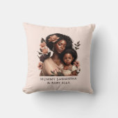 美しい黒い母と娘(9) クッション (正面)