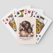 美しい黒い母と娘(9) トランプ (裏面)