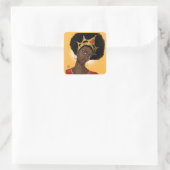 美しい黒の女王 スクエアシール (バッグ)