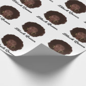 美しい黒の女王 ラッピングペーパー (角)