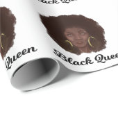 美しい黒の女王 ラッピングペーパー (ロールコーナー)