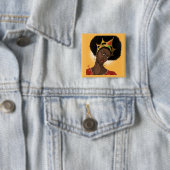 美しい黒の女王 缶バッジ (インサイチュ)