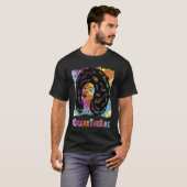 美しい黒人の歴史 バイアスを打ち破る 7 Tシャツ (正面フル)