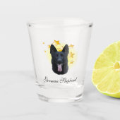 美しい黒人羊飼いが星 ショットグラス (正面)