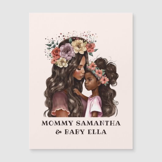 美しい黒母娘(2) (正面)