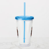 美しい黒母娘(2) アクリルタンブラー (右)