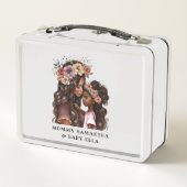 美しい黒母娘(2) メタルランチボックス (裏面)