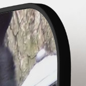 美しい黒熊 ピックルボールラケット (左詳細)