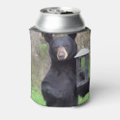 美しい黒熊 缶クーラー (缶裏面)