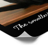 美しい黒猫 ポスター (角)