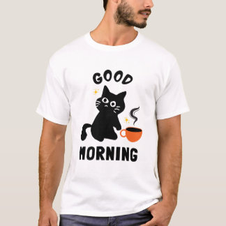 美しい黒猫 Tシャツ