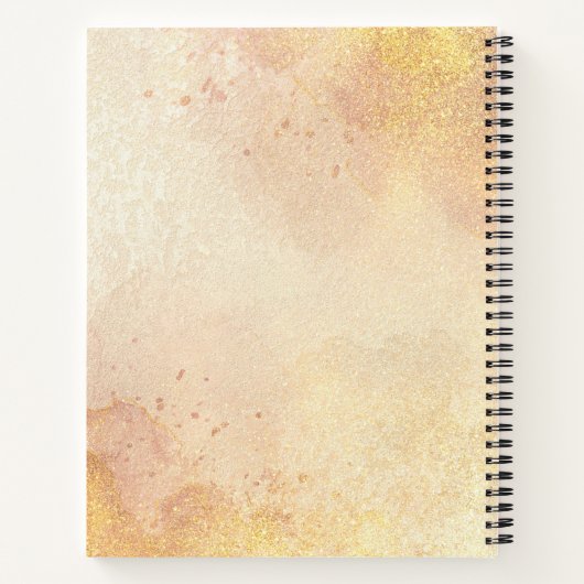 美しい黒馬の頭のポートレート水色 ノートブック (裏面)