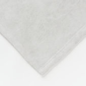 美しい黒馬の頭のポートレート水色 フリースブランケット (角)