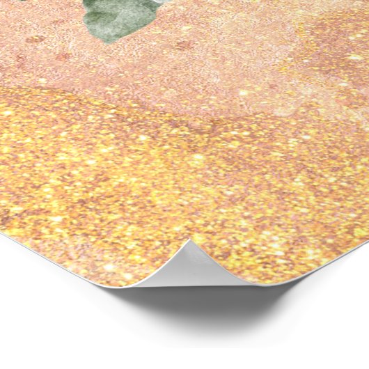 美しい黒馬の頭のポートレート水色 ポスター (角)