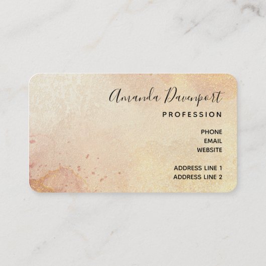 美しい黒馬の頭のポートレート水色 名刺 (裏面)