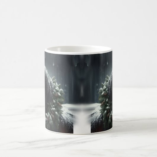 美しい黒馬の馬術の動物の愛 コーヒーマグカップ (中央)