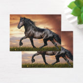 美しい黒馬 (デスク)