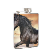 美しい黒馬 フラスク (右)