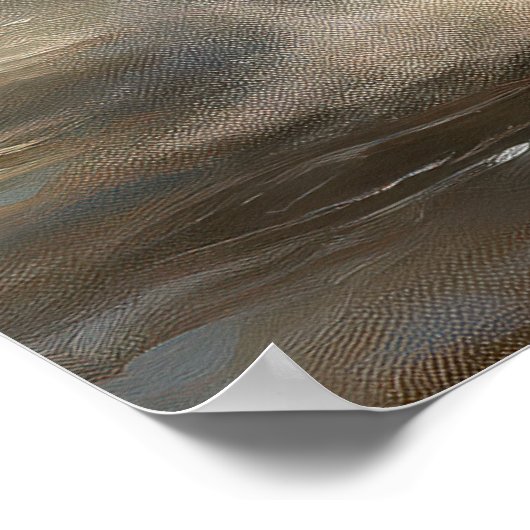 美しい黒馬 ポスター (角)