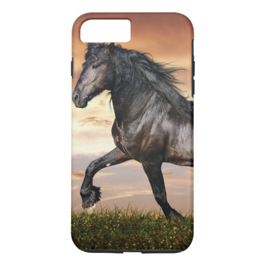 美しい黒馬 Case-Mate iPhoneケース (裏面)