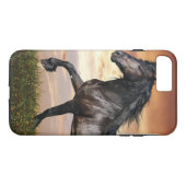 美しい黒馬 Case-Mate iPhoneケース (裏面(横))