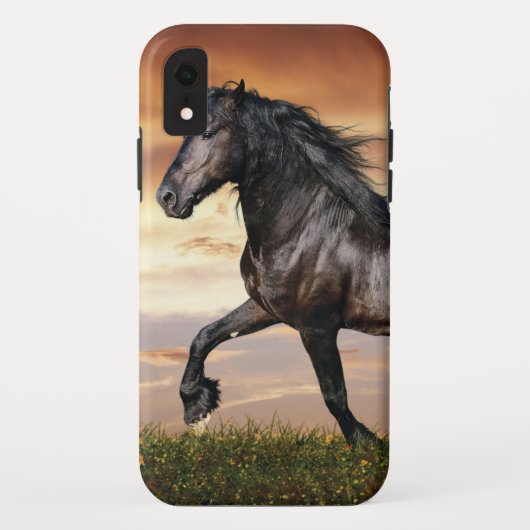 美しい黒馬 Case-Mate iPhoneケース (裏面)