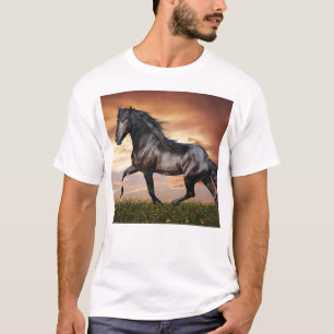 美しい黒馬 Tシャツ