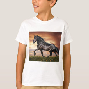 美しい黒馬 Tシャツ