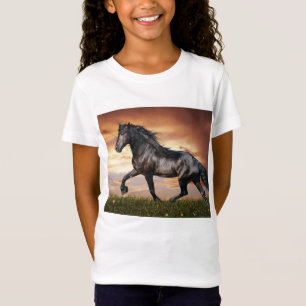 美しい黒馬 Tシャツ