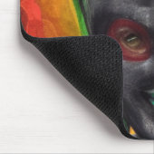 美しい黒 マウスパッド (コーナー)