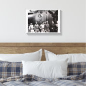 美しい鼻アート キャンバスプリント (インサイチュ (寝室))