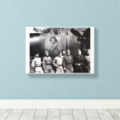 美しい鼻アート キャンバスプリント (インサイチュ (ウッドフロア))