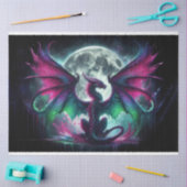 美しい龍 薄葉紙 (クラフト)