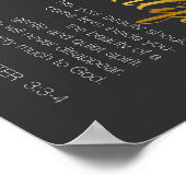 美しい1ペテロ3聖なる書物、 経典詩 ポスター (角)