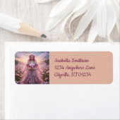 美しい10月オパール妖精 ラベル (インサイチュ)