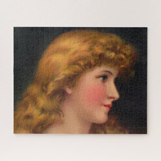 美しい19世紀の女性 ジグソーパズル (横)