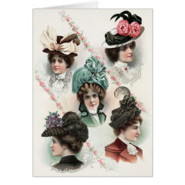 美しい1900年代のヴィンテージデザイナーSummer Hat Women