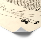 美しい1920のシャンプー広告 ポスター (角)