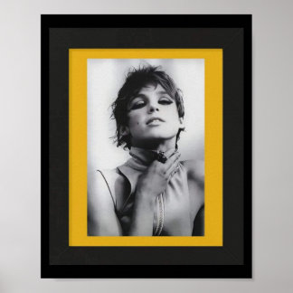 美しい1960年代インスパイアのポスター…アイコニックEDIE ポスター