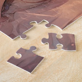 美しい2女の子アニメレズビアン愛 ジグソーパズル (側面)