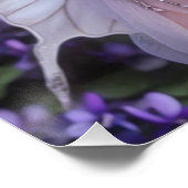 美しい2月の妖精のバイオリン ポスター (コーナー)