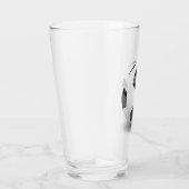 美しい3Dサッカーボール タンブラーグラス (右)