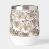 美しい3Dホワイトガーデニアブライダル (背面)