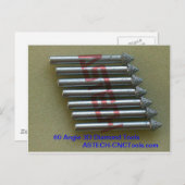 美しい3D石彫り用のCNCルータビット ポストカード (正面/裏面)