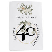 美しい40周年記念ミディアム抱き枕 ミディアムペーパーバッグ (正面)